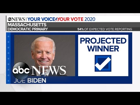 Biden projected to win Massachusetts Democratic primary l ABC News