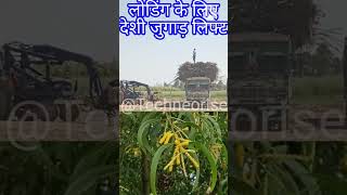 Sugar Cane Lofing Lift 🛗 #deshitech #technicalmachine #machine #jcb #deshivlog #up #workout