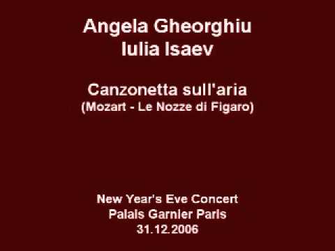 Angela Gheorghiu/Iulia Isaev - Le Nozze di Figaro: Canzonetta sullaria - Paris 2006