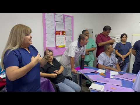 La OPS capacitó al equipo de salud del hospital de Joaquín V. González en el manejo de pacientes con dengue