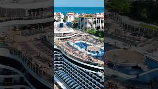 Cruise ship is leaving Miami #holiday #mavic3 #dji