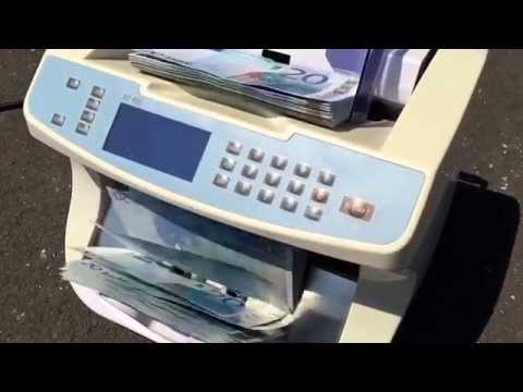 PECUNIA PC 900 WE3 BANKNOTEN ZÄHLMASCHINE BANKNOTENZÄHLER GELDZÄHLER NOTEN BUND