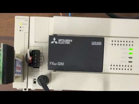 Modbus RS232 ADP(MB) Mitsubishi FX Communication Master & Slave hướng dẫn lập trình
