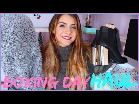 TRY ON BOXING DAY HAUL: Forever21 + H&M + Windsor!!! Video