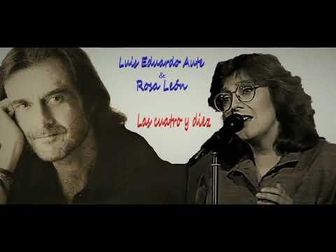 Luis Eduardo Aute con Rosa León - Las cuatro y diez