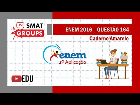 Enem 2016 - 2ª Aplicação: Cad. Amarelo - Questão 164 - Estatística