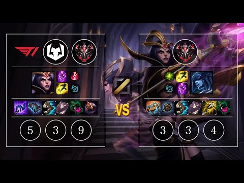 T1 Allmight LeBlanc vs Lissandra Mid - KR GrandMaster Patch 10.10