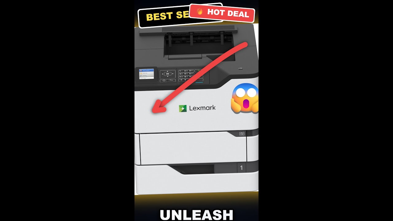 Unleash Productivity with Lexmark MS823dn - Insane 65 ppm Printing Speed! Monochrome Laser Printer