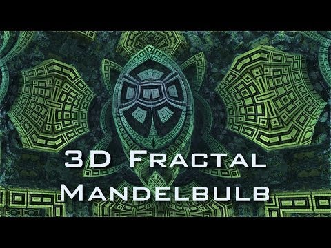 Descent into Fractal Core - Mandelbulb 3D fractal HD 720p