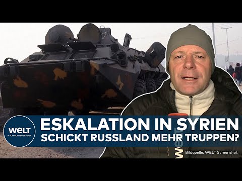 KRIEG IN SYRIEN: Eskalation! Russland greift ein - schickt Putin mehr Truppen? Rebellen rücken vor