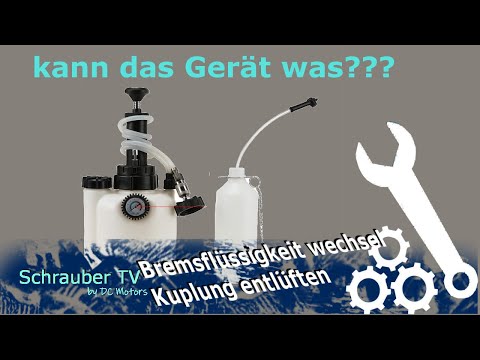 Bremsflüssigkeit wechseln / Kupplung entlüften