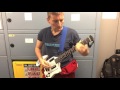 The Circle Traveler Guitar With VOX Lead Headphone Amp