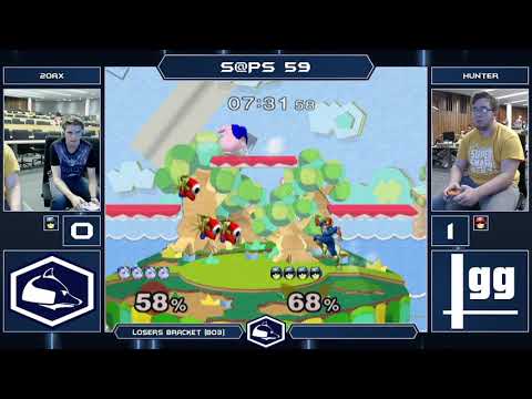 S@PS 59 Melee Singles - 20AX (Falcon) vs Hunter (Red Falcon/Puff/Fox) - Losers Bracket
