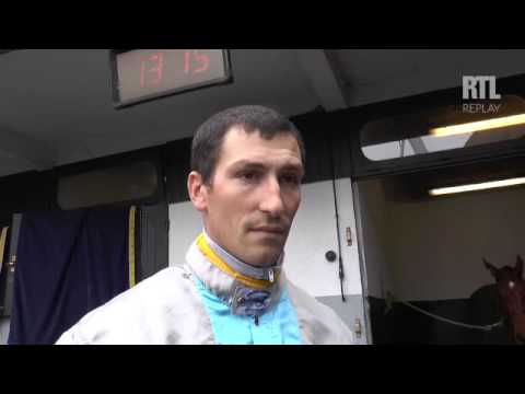 Cédric Megissier, trainer of the 9, Ulhan de Val, in the Prix de Bretagne - RTL - RTL