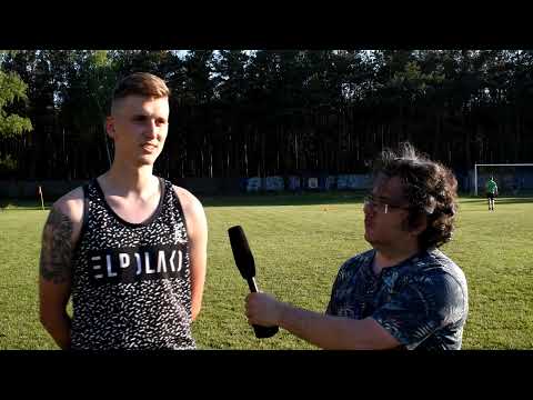 Kacper Lewicki po zwycięstwie z Nysą Trzebiel (03.06.2021)