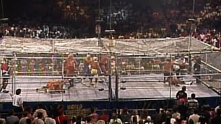 Sting, Brian Pillman & Steiner Brothers vs. The Four Horsemen - WarGames Match: WCW WrestleWar 1991