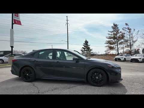 2025 Toyota Camry SE CVT in Gray for sale at Aurora Toyota in Aurora, ON