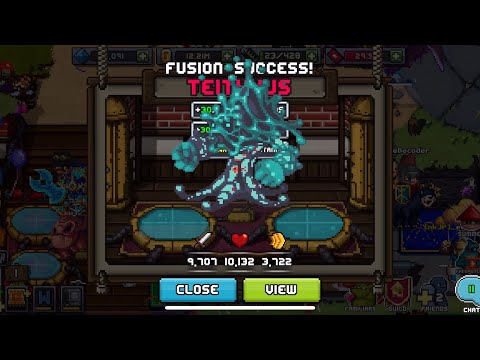 Bit Heroes | Fusing the BEST familiar in the game!! TEITHYUS