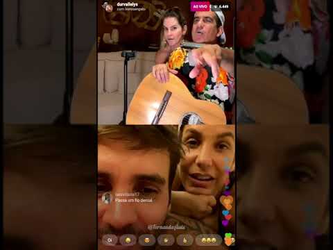 Ivete e Daniel na Live de Durval Lélys 28/05