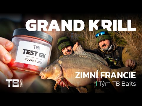 Zimní test boilie GRAND KRILL/ Tým TB baits