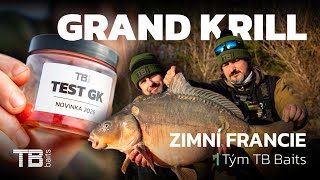 TB Baits Hard Boilie Grand Krill 250 g - 20 mm