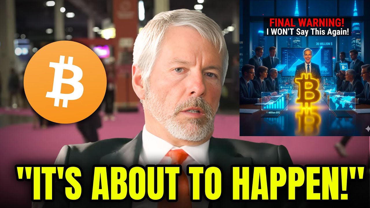"FINAL WARNING! I WON'T Say This Again!" Michael Saylor 2025 Bitcoin Prediction
