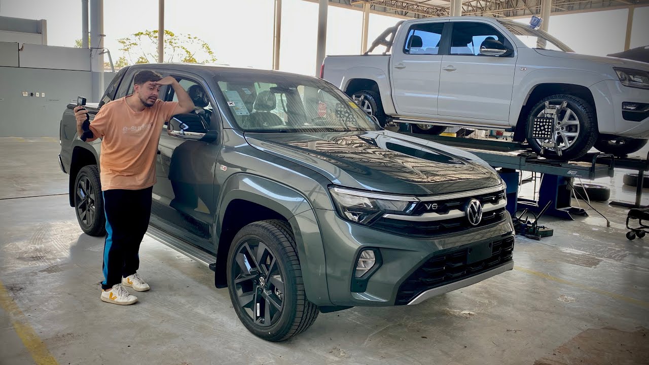 CHEGOU A NOVA AMAROK V6 2025!!!