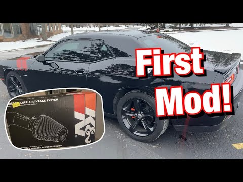 K&N Cold Air Intake Made My Dodge Challenger Sound Crazy