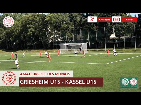 Amateurspiel des Monats | Oktober 2021 | SC Viktoria Griesheim U15 - KSV Hessen Kassel U15