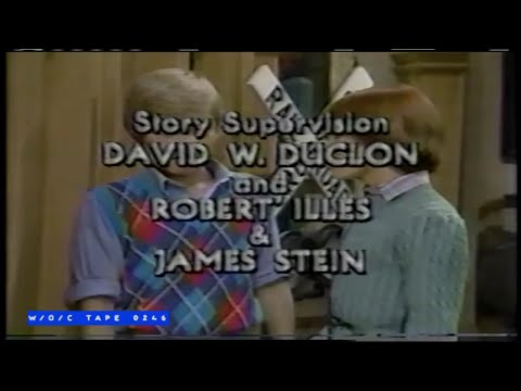 WOC Tape 0246 End Credit Announcements Compilation - 1990