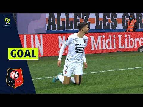 Goal Martin TERRIER (8' - SRFC) MONTPELLIER HÉRAULT SC - STADE RENNAIS FC (2-4) 21/22