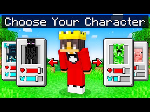 Minecraft Pick Your Character