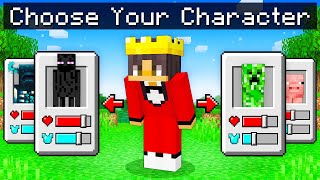 Minecraft Pick Your Character