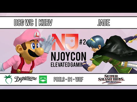 nJoyCon 2 - DCG WC | Kurv (Luigi) VS Jade (Marth) - SSBM - Pools B1 (WQF)