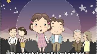 Everybody Loves Saturday Night | Family Sing Along - Muffin Songs