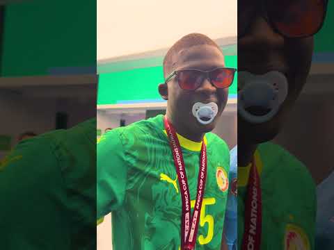 Boss Baby: Malick Diouf. 😉🇸🇳#TotalEnergiesAFCON2025 | #WeCelebrateDifferent