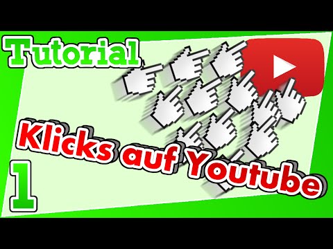 Viele KLICKS auf Youtube in 18 Sekunden || #1 Tutorial