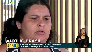 Novo cartão do Programa Auxílio Brasil já começou a ser distribuído aos beneficiários.