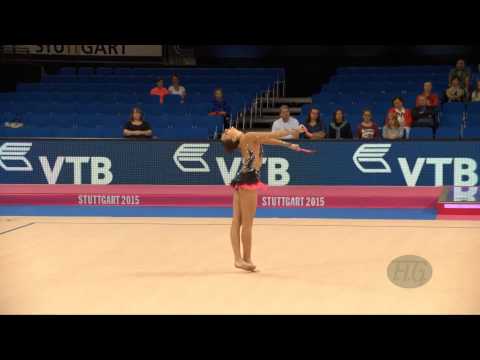 Lilit HARUTYUNYAN (ARM) 2015 Rhythmic Worlds Stuttgart - Qualifications Clubs