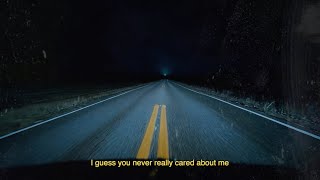 Artemas - i guess u never really cared about me