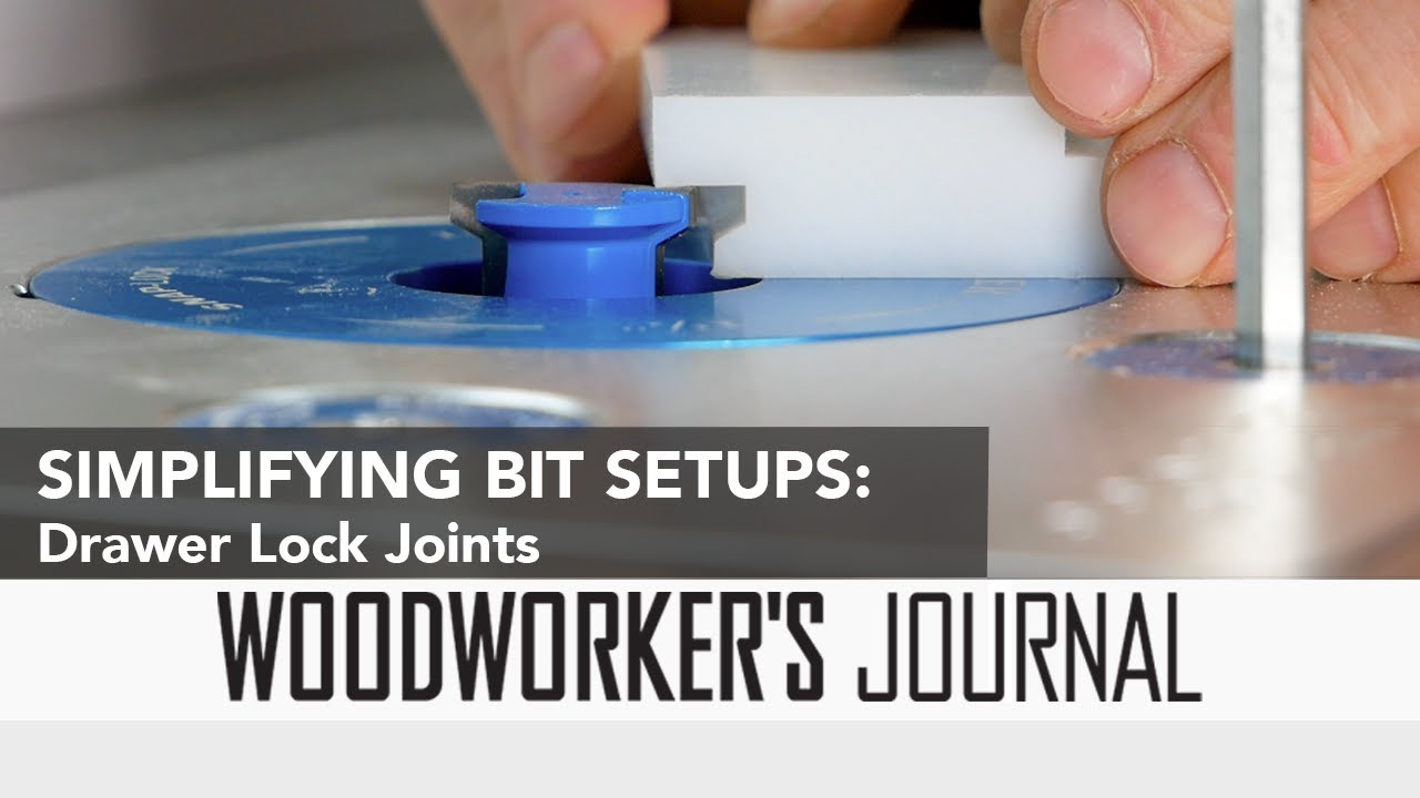 Simplifying Drawer Lock Bit Setup