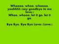 BackStreet Boys- Bye Bye Love(lyrics) 