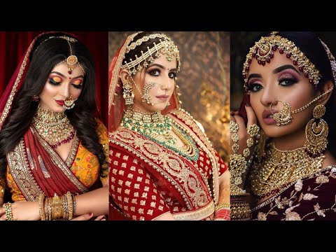 Bridal Jewellery Designs 2024/Trending Bridal Makeup/Full Bridal Jewellery Set/Latest Lehenga Design