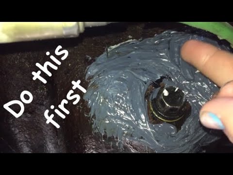How to fix a leaking oil pan WITHOUT CHANGING IT
