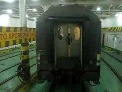 Unloading the Strait of Messina Ferry