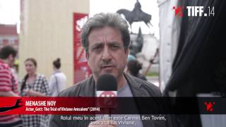 Menashe Noy @ TIFF 2015 video