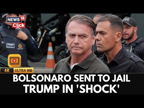 Ex‑President Jair Bolsonaro Starts 27‑Year Jail Sentence for Coup Plot | Trump In Shock | 4K | N18G