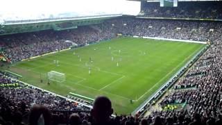 The best &quot;I just can&#39;t get enough&quot; ever, from Celtic Park, on Old Firm&#39;s day (3-0, 20/02/2011)