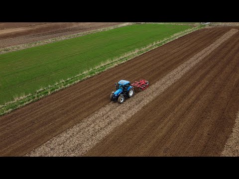 UPRAWA POD SIEW | New Holland t.6050