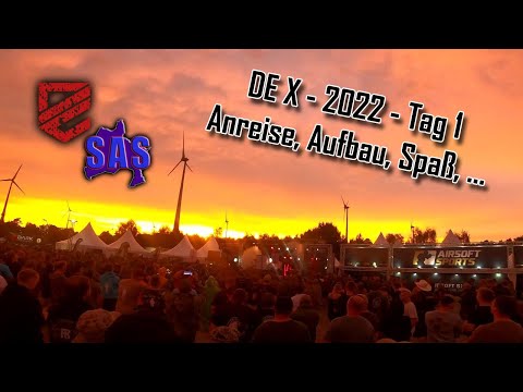 Dark Emergency 10 2022 Tag 1 (Donnerstag) - Anreise, Einchecken, ... Der jährliche Wahnsinn des SAS